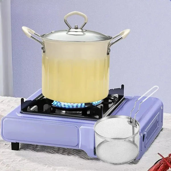 3Ltr Deep Frying Pot With Strain