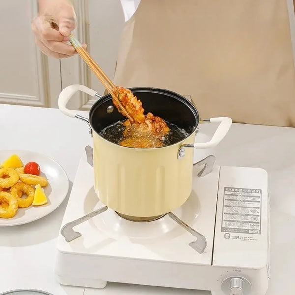 3Ltr Deep Frying Pot With Strain