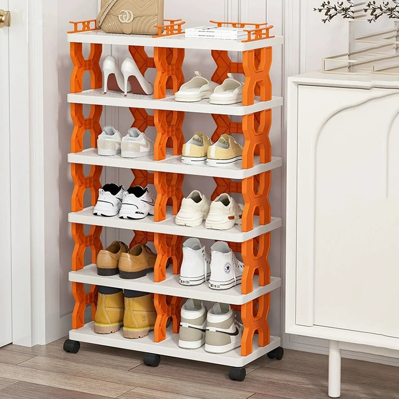 4 Compartment MulThe Shoe Mover: Easy-Glide Storage Rackti_Function Storage Box